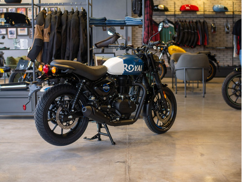 Imagen 4 de 25 de Royal Enfield Hntr350 Rebel Blue Entrega Inmediata