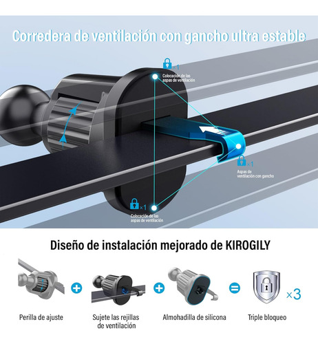 Soporte Para Celular Automovil, Porta Celular Para Auto De