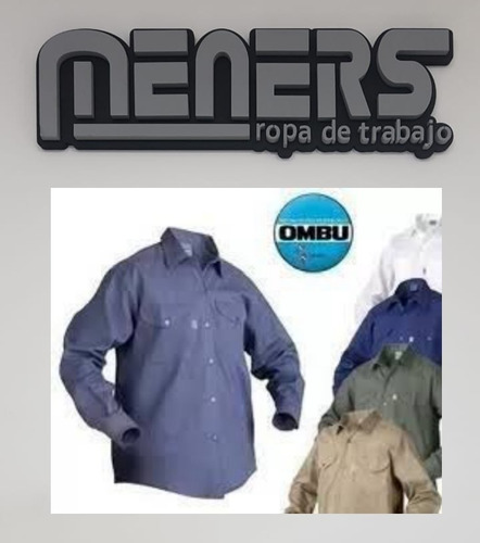 Camisa Ombu 38, 40, 42, 44, 46, 48, Todos Los Colores.