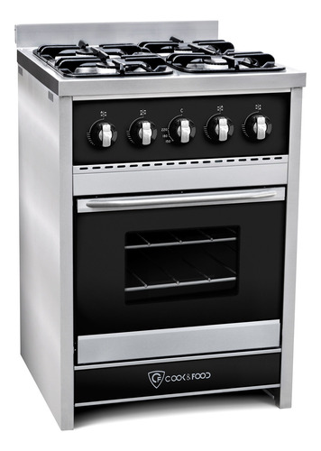 Cocina Chiara 60cm Gas/eléctrica 4 Hornallas - Tst