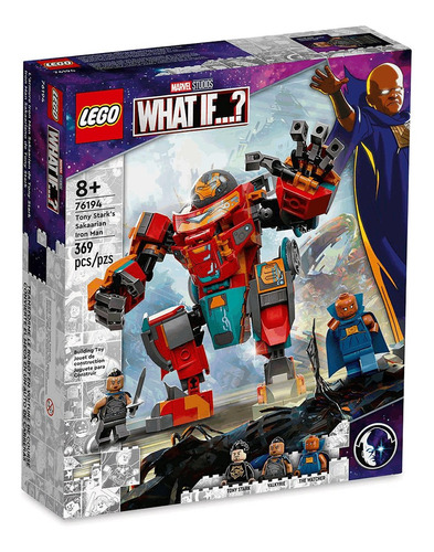 Lego Marvel What If Iron Man Sakaariano De Tony Stark 76194