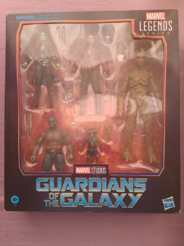 Marvel Legends 5-pack  Guardianes De La Galaxia Gamora Groot