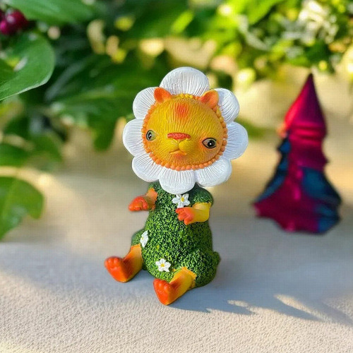 Yc Adornos De Girasoles, Estatuas De Gnomos De Girasol