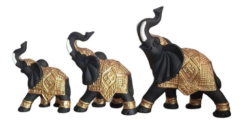 Elefantes Decorativos Elefante X 3 De La Prosperidad 
