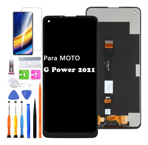 Pantalla Para Moto G Power 2021 Xt2117 Display