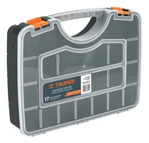 Comprar Organizador Uso Rudo 17 Compartimentos Truper Color Negro