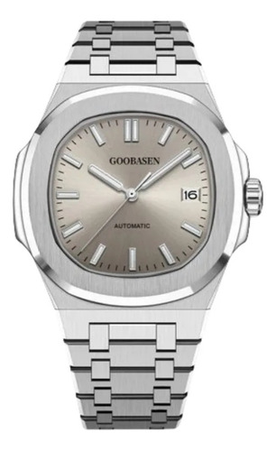 Reloj Goobasen De Lujo Hombre, Automatico Acero Inoxidable G