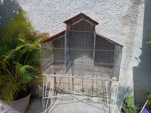 Imagen 4 de 5 de Jaula Para Pájaros De 3 Compartimientos