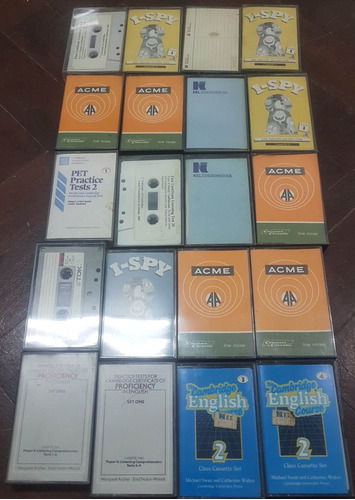 Lote De 5 Cassettes En Buen Estado Con Sus Respectivas Cajit