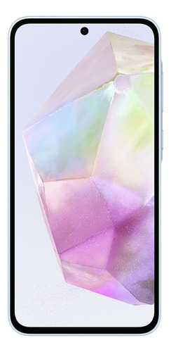 Teléfono celular Samsung Galaxy A35 5g, cámara triple de hasta 50 MP, pantalla 6.6, 128 GB, azul claro - Excelente (Reacondicionado)