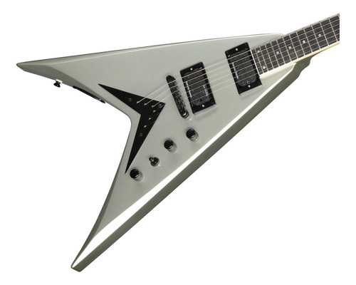 Guitarra Kramer Vanguard Dave Mustaine Cor Silver Metallic Orientação Da Mão Destro