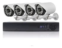 Comprar Kit Cctv Seguridad Dvr Ahd + 4 Camaras Exterior \u002F Interior