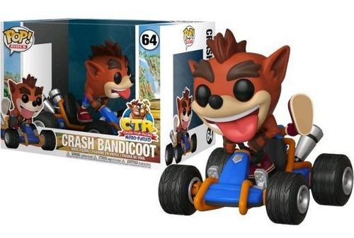 Funko Crash Team Racing Rides Crash Bandicoot