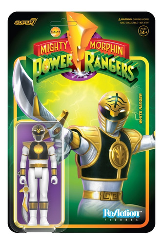 Figura Coleccionable Mighty Morphin Power Rangers Wr Super7