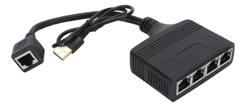 Divisor De Internet Rj45 De 1 A 4 Salidas Gigabit Ethernet 1
