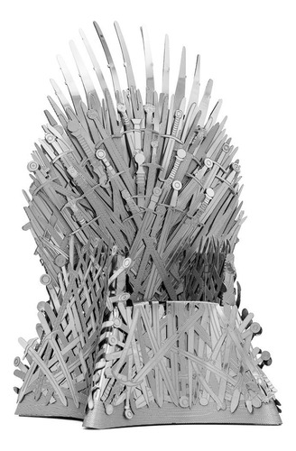 Maqueta Metálica Metal Earth Argentina Trono De Hierro Got