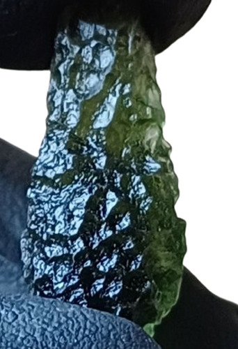 Moldavita Auténtica Piedra De Alta Vibración Arboldivine 19 Verde Musgo