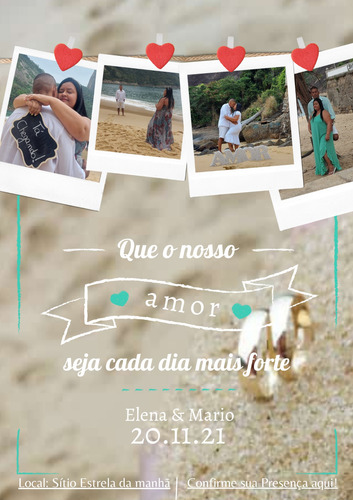 Imagem 3 de 8 de Convite Digital Interativo E/ou Save The Date