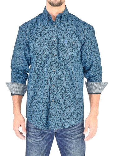 Camisa Vaquera Wrangler Hombre Western M 683