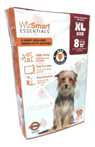 Paños Sanitarios Para Mascotas Wiz Smart Petix, 50u