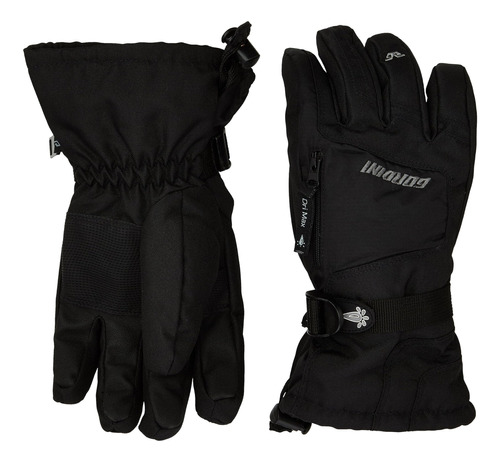 Guantelete Guante Gordini Ultra Drimax Para Niños, Negro, Ex