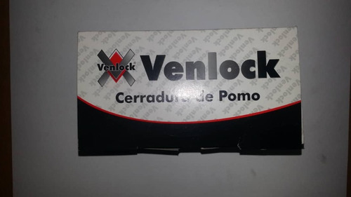 Cerradura De Pomo Madera Para Puertas Metalicas Venlock 3307