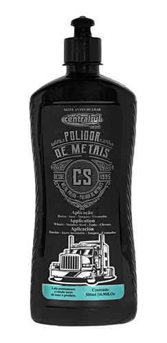 Polidor De Metais Líquido Centralsul 500ml