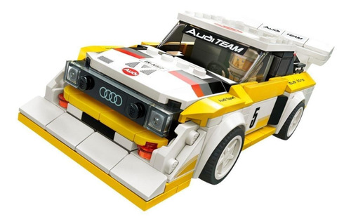 Imagen 1 de 5 de Set de construcción Lego Speed Champions 1985 Audi Sport quattro S1 250 piezas  en  caja