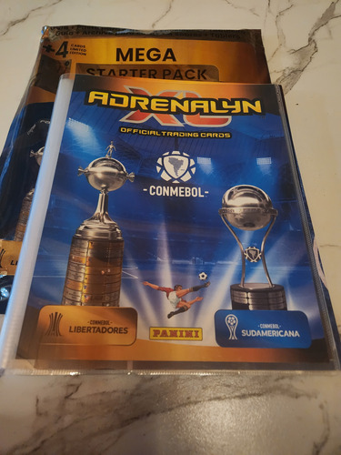 Coleccionador Adrenalyn Libertadores Más 4 Cartas Limitadas Borja