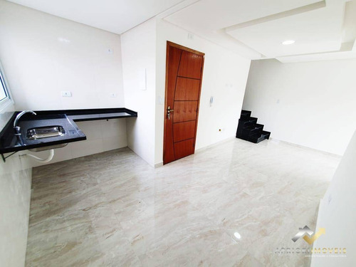 Cobertura À Venda, 104 M² Por R$ 360.000,00 - Vila Alto De Santo André - Santo André/sp - Co0713