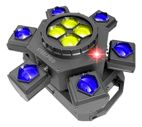 Cabeza Beam Giratoria Steelpro Airtrek Rgbw Laser Red/green