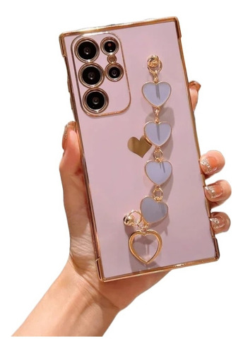 For Samsung Galaxy S23-s21 Corazón De Silicona