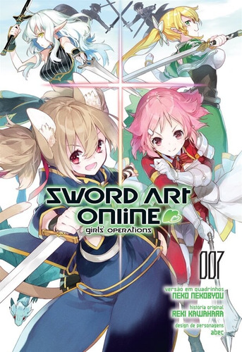 Sword Art Online: Girls' Operations Vol. 7, de Kawahara, Reki. Editora Panini Brasil LTDA, capa mole em português, 2021
