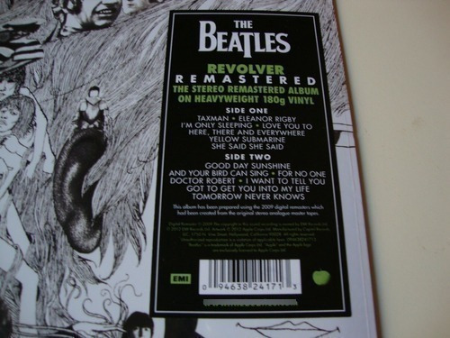 Lp Beatles Revolver Remastered 180 g Nuevo