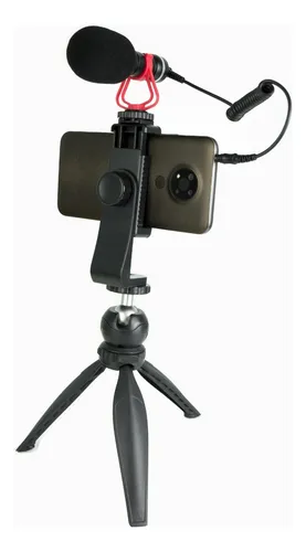 Micrófono Condensador Para Cámara Y Celular