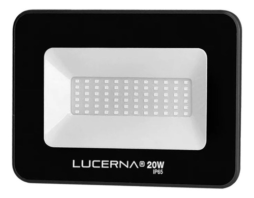 Reflector Led Compacto 20w Lucerna 6k