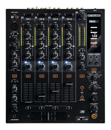 Reloop Rmx-60 Mixer Digital Dj Profesional Diseño Alemán