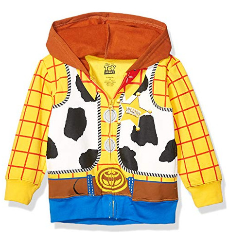 Disney - Sudadera Con Capucha De Disfraz De Sheriff Woody To