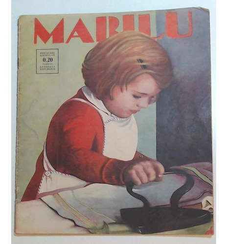 Historieta Marilu 58 Año Ii Fecha 12 De Abril 1934