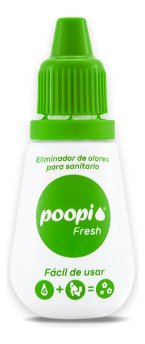 Eliminador De Olores Baño Sanitario Wc Poopi Drops Fresh