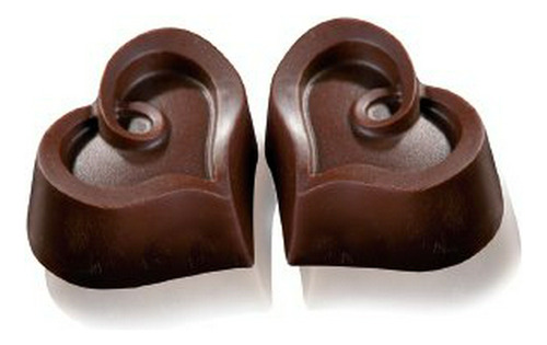 Molde - Molde De Policarbonato Para Chocolate, Corazón, 30 C