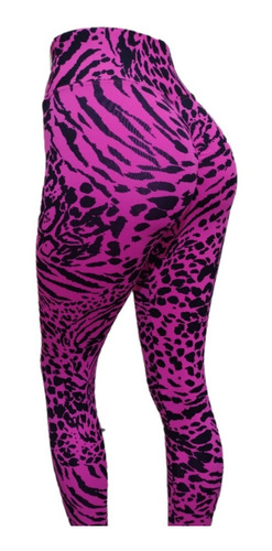 Imagem 4 de 6 de Calça Legging Com Franzido Efeito Empina Bumbum Ref. 603