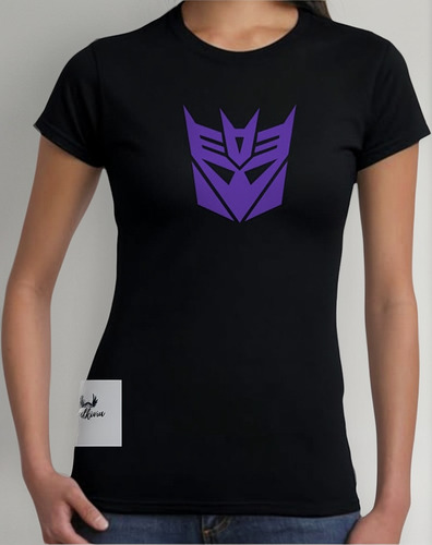 Playera Transformers Decepticon Dama
