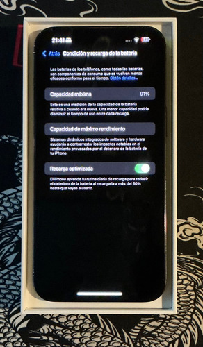 Iphone 14 Pro Max Negro (Usado)