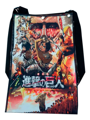 Ataque De Los Titanes Bolso Terciar Shingeki Maleta