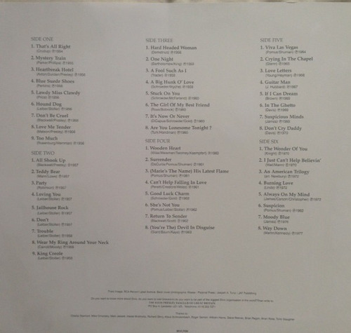 Imagen 8 de 10 de Vinilo Elvis Presley The 50 Greatest Hits Nuevo Sellado