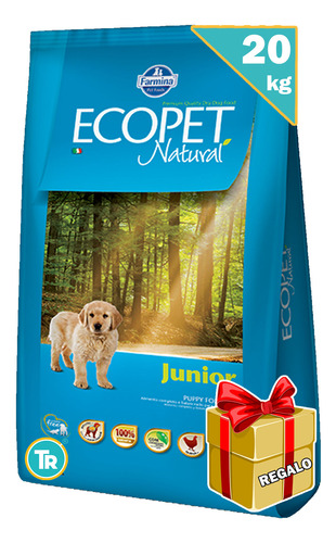 Ración Perro Cachorro Ecopet + Obsequio Y Envío Gratis