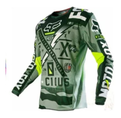 Franela Fox Ciclismo Camisa Jersey Talla S, M, L, Y Xl