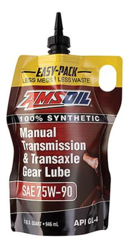 Aceite De Transmision Manual Amsoil 100% Sintetico