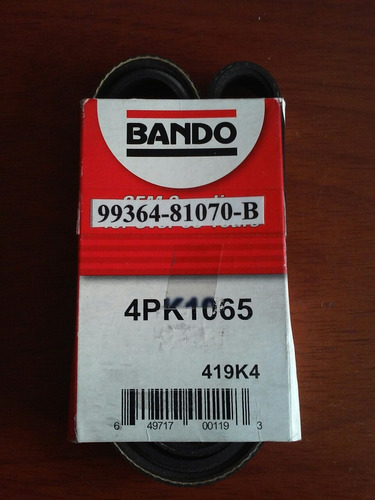 Correa De Bomba De Direccion De Toyota 4runner 5vzfe 99-2002